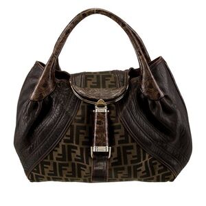Fendi Zucca FF Spy Bag Vintage